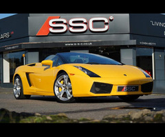 Lamborghini Gallardo 5.0 V10 Spyder EGear 4WD Euro 4 2dr