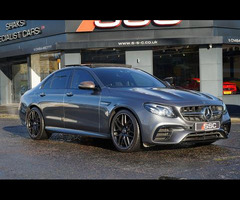 Mercedes-Benz E Class 4.0 E63 V8 BiTurbo AMG S SpdS MCT 4MATIC+ Euro 6 (s/s) 4dr - 5