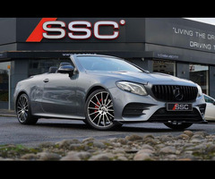 Mercedes-Benz E Class 2.0 E220d AMG Line (Premium) Cabriolet G-Tronic+ Euro 6 (s/s) 2dr