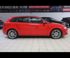 Audi A3 2.0 TFSI S line Sportback S Tronic quattro Euro 5 5dr - 25