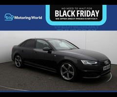 Audi A4 1.4 TFSI Black Edition Saloon 4dr Petrol Manual Euro 6 (s/s) (150 ps)