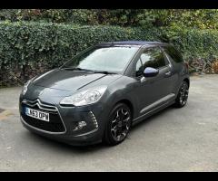 Citroen DS3 Cabrio GREAT EXAMPLE OF A CITROEN DS3 CABRIO, DRIVE AWAY BARGAIN!!

MANUAL
PETROL
SOLID