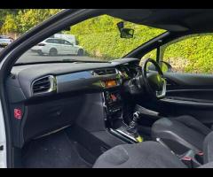 Citroen DS3 GREAT EXAMPLE OF A CITROEN DS3 , DRIVE AWAY BARGAIN!!

MANUAL
PETROL
SOLID 1.6L ENGINE - 12