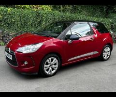 Citroen DS3 GREAT EXAMPLE OF A CITROEN DS3 AIR DREAM DSTYLE, DRIVE AWAY BARGAIN!!

MANUAL
DIESEL
SOL - 16