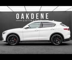 Alfa Romeo Stelvio Detailed Service History. Finished in Alfa White with Black Leather Interior, 19" - 3