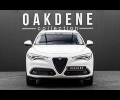 Alfa Romeo Stelvio Detailed Service History. Finished in Alfa White with Black Leather Interior, 19" - 8