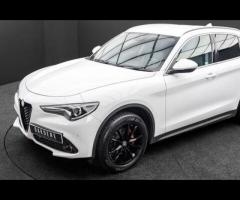 Alfa Romeo Stelvio Detailed Service History. Finished in Alfa White with Black Leather Interior, 19" - 12