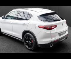Alfa Romeo Stelvio Detailed Service History. Finished in Alfa White with Black Leather Interior, 19" - 14