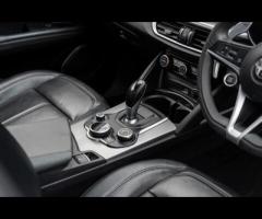 Alfa Romeo Stelvio Detailed Service History. Finished in Alfa White with Black Leather Interior, 19" - 23