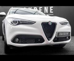 Alfa Romeo Stelvio Detailed Service History. Finished in Alfa White with Black Leather Interior, 19" - 38