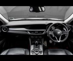 Alfa Romeo Stelvio Detailed Service History. Finished in Alfa White with Black Leather Interior, 19" - 39