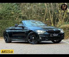 BMW 4 Series Introducing the BMW 4 Series M Sport Convertible. Finished in the highly desirable Blac