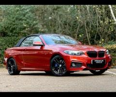 BMW 2 Series Enjoy open-top driving in style with this 2017 BMW 2 Series 225d M Sport Convertible. C - 8