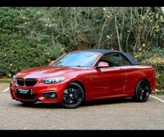 BMW 2 Series Enjoy open-top driving in style with this 2017 BMW 2 Series 225d M Sport Convertible. C - 9