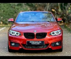 BMW 2 Series Enjoy open-top driving in style with this 2017 BMW 2 Series 225d M Sport Convertible. C - 10