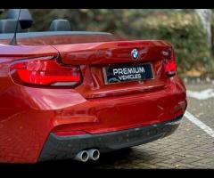 BMW 2 Series Enjoy open-top driving in style with this 2017 BMW 2 Series 225d M Sport Convertible. C - 17