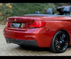 BMW 2 Series Enjoy open-top driving in style with this 2017 BMW 2 Series 225d M Sport Convertible. C - 20