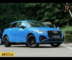 Audi Q2 Premium Vehicles presents this striking Audi Q2 Black Edition finished in Arabian Blue. A sp