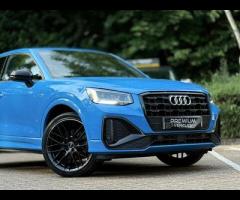 Audi Q2 Premium Vehicles presents this striking Audi Q2 Black Edition finished in Arabian Blue. A sp - 18