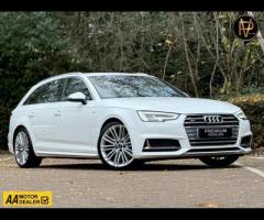 Audi S4 Avant Introducing this 2018 Audi S4 Avant 3.0 TFSI V6 quattro, finished in Glacier White wit