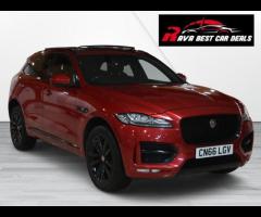Jaguar F-PACE This 2016 Jaguar F-Pace 2.0 D180 R-Sport SUV, with 101572 miles on the clock, is a Die