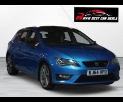 SEAT Leon This 2014 SEAT Leon 1.4 TSI ACT FR Hatchback has a mileage of 121,333 miles and runs on pe