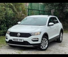 Volkswagen T-Roc Get a stylish, practical, and efficient VW SUV with a great spec for a fraction of