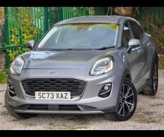 Ford Puma HERE WE PRESENT A FORD PUMA MHEV TITANIUM, PUMA NEW ECO BOOST MILD HYBRID ENGINE in SILVER - 3