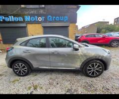 Ford Puma HERE WE PRESENT A FORD PUMA MHEV TITANIUM, PUMA NEW ECO BOOST MILD HYBRID ENGINE in SILVER - 8