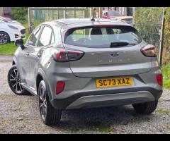 Ford Puma HERE WE PRESENT A FORD PUMA MHEV TITANIUM, PUMA NEW ECO BOOST MILD HYBRID ENGINE in SILVER - 37