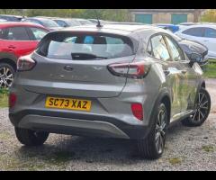 Ford Puma HERE WE PRESENT A FORD PUMA MHEV TITANIUM, PUMA NEW ECO BOOST MILD HYBRID ENGINE in SILVER - 38