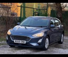 Ford Focus TOP OF THE RANGE TITANIUM FOCUS IN BLUE, 12 MONTHS MOT, SAT NAV, FRONT AND REAR PARKING S - 54