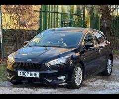 Ford Focus COMES WITH 12 MONTHS WARRANTY, STUNNING LOOKING FOCUS ST LINE IN BLACK, SAT NAV, 12 MONTH