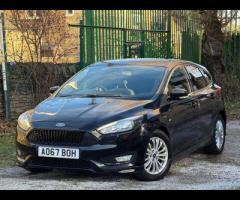 Ford Focus COMES WITH 12 MONTHS WARRANTY, STUNNING LOOKING FOCUS ST LINE IN BLACK, SAT NAV, 12 MONTH - 36