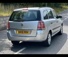 Vauxhall Zafira Vauxhall Zafira 1.6 Life Euro 4 5dr (Petrol) 

Runs and drives well , good engine , - 5