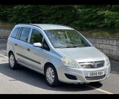 Vauxhall Zafira Vauxhall Zafira 1.6 Life Euro 4 5dr (Petrol) 

Runs and drives well , good engine ,
