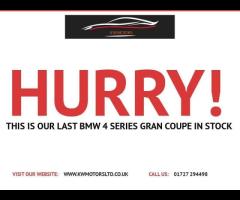 BMW 4 Series Gran Coupe WE ARE DELIGHTED TO OFFER A STUNNING BMW 4 SERIES GRAN COUPE 2.0 420i GPF M - 58