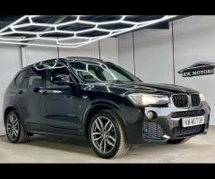 BMW X3 This 2015 BMW X3 20d M Sport boasts a full service history and a clear vehicle history check,