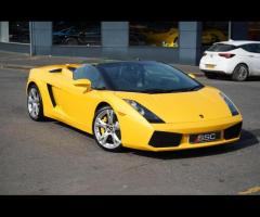 Lamborghini Gallardo Stunning Gallardo V10 E-Gear Finished In 3 Layer Special Giallo Paint With Blac - 4
