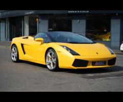 Lamborghini Gallardo Stunning Gallardo V10 E-Gear Finished In 3 Layer Special Giallo Paint With Blac - 5