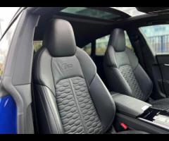 Audi RS7 Stunning RS7 Vorsprung Finished In Ultra Blue Metallic With Black RS Quilted Valcona Leathe - 3
