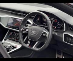 Audi RS7 Stunning RS7 Vorsprung Finished In Ultra Blue Metallic With Black RS Quilted Valcona Leathe - 14