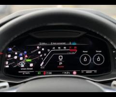 Audi RS7 Stunning RS7 Vorsprung Finished In Ultra Blue Metallic With Black RS Quilted Valcona Leathe - 32