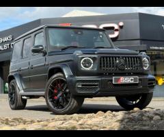 Mercedes-Benz G Class Stunning G63 Magno Edition Finished in Magno Black With Red Diamond Quilted Ex