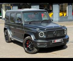 Mercedes-Benz G Class Stunning G63 Magno Edition Finished in Magno Black With Red Diamond Quilted Ex - 4