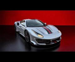 Ferrari 488 Pista Stunning and Rarerly Specified 488 Pista Finished in Argento Nürburgring With Two
