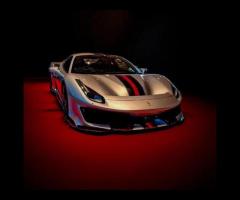 Ferrari 488 Pista Stunning and Rarerly Specified 488 Pista Finished in Argento Nürburgring With Two - 9