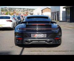 Porsche 911 Stunning 911 992 Turbo S Finished In Jet Black Metallic With Two Tone Black and Bordeaux - 9