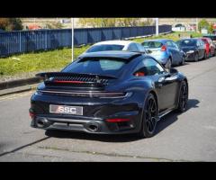 Porsche 911 Stunning 911 992 Turbo S Finished In Jet Black Metallic With Two Tone Black and Bordeaux - 10