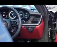 Porsche 911 Stunning 911 992 Turbo S Finished In Jet Black Metallic With Two Tone Black and Bordeaux - 17